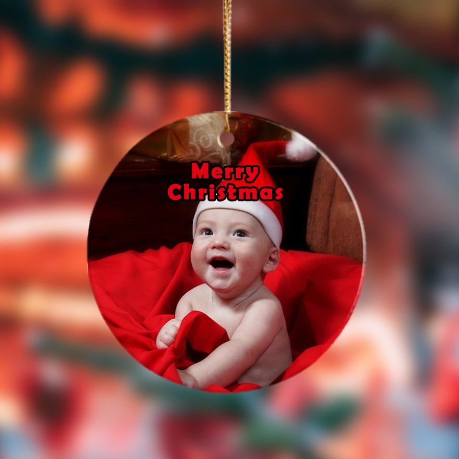 Palla di Natale CERAMICA Sublimatica