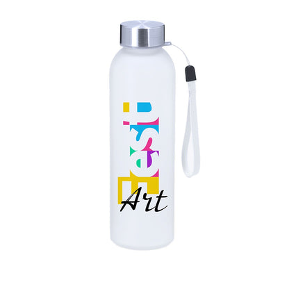 Borraccia vetro satinato  da 500 ml  sublimatica