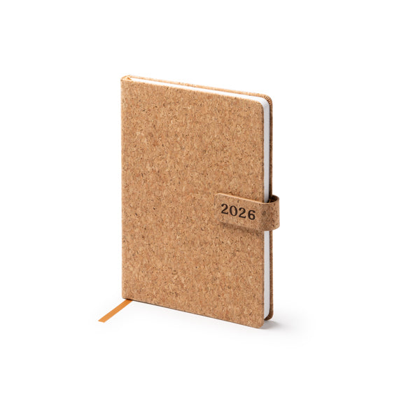 Agenda in formato A5 realizzata con sughero