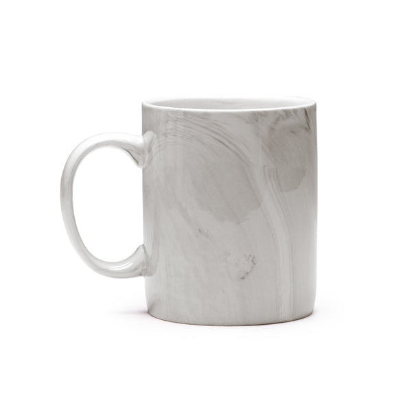Tazza in ceramica con finitura effetto marmo 350 Ml sublimatica