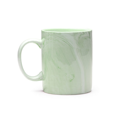 Tazza in ceramica con finitura effetto marmo 350 Ml sublimatica
