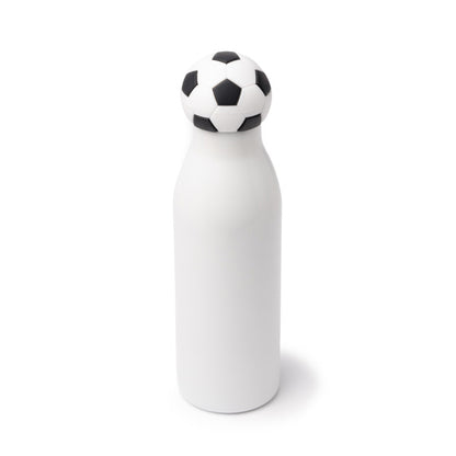 Bottiglia termica con tappo da sport a doppia parete in acciaio inossidabile 304, capacità 550 ml.