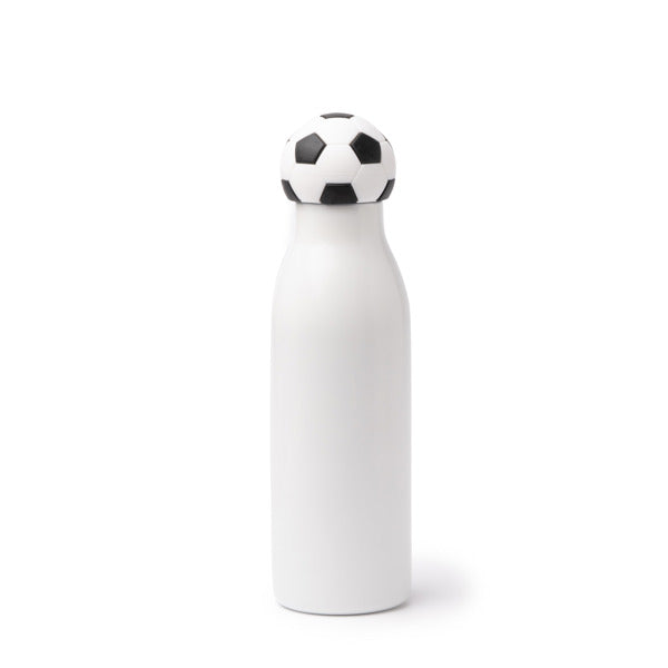 Bottiglia termica con tappo da sport a doppia parete in acciaio inossidabile 304, capacità 550 ml.