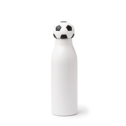 Bottiglia termica con tappo da sport a doppia parete in acciaio inossidabile 304, capacità 550 ml.