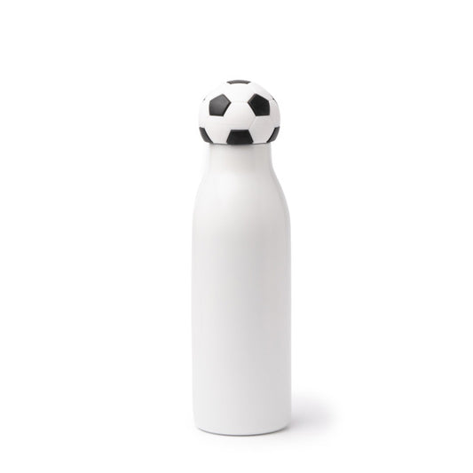 Bottiglia termica con tappo da sport a doppia parete in acciaio inossidabile 304, capacità 550 ml.