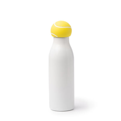 Bottiglia termica con tappo da sport a doppia parete in acciaio inossidabile 304, capacità 550 ml.
