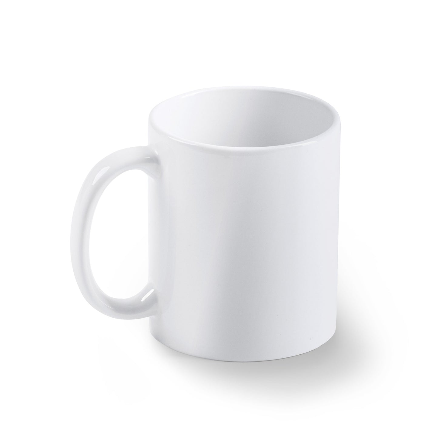 Tazza  a sublimazione. da 350 ml in ceramica  lucida GRADO AAA con scatola bianca