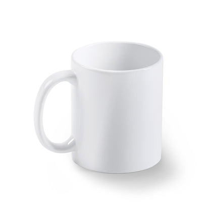Tazza  a sublimazione. da 350 ml in ceramica  lucida GRADO AAA con scatola bianca