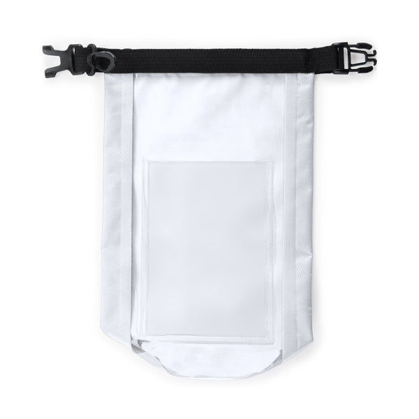 Borsa impermeabile  3 LITRI in resistente ripstop. Tasca per il cellulare