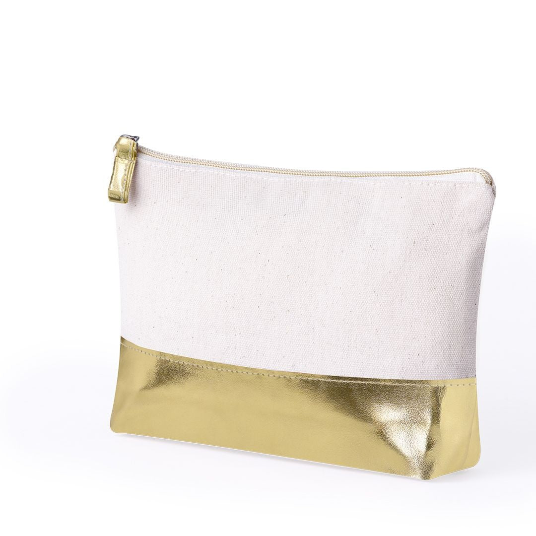 Beauty Case cotone con base oro