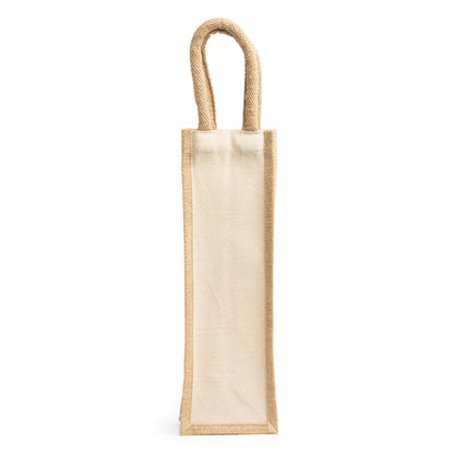 Borsa in juta plastificata e cotone