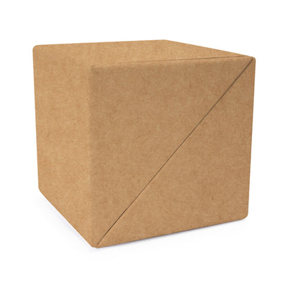 Set da scrivania in cartone a forma di cubo