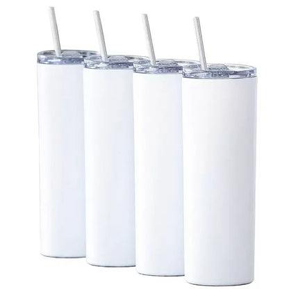 Tumbler Grado AAA   Bicchiere sottile in acciaio inossidabile doppia parete 600 ML